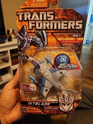 NEW Transformers Hunt For The Decepticons HFTD Deluxe Class - JETBLADE - SEALED - Image 1 of 4