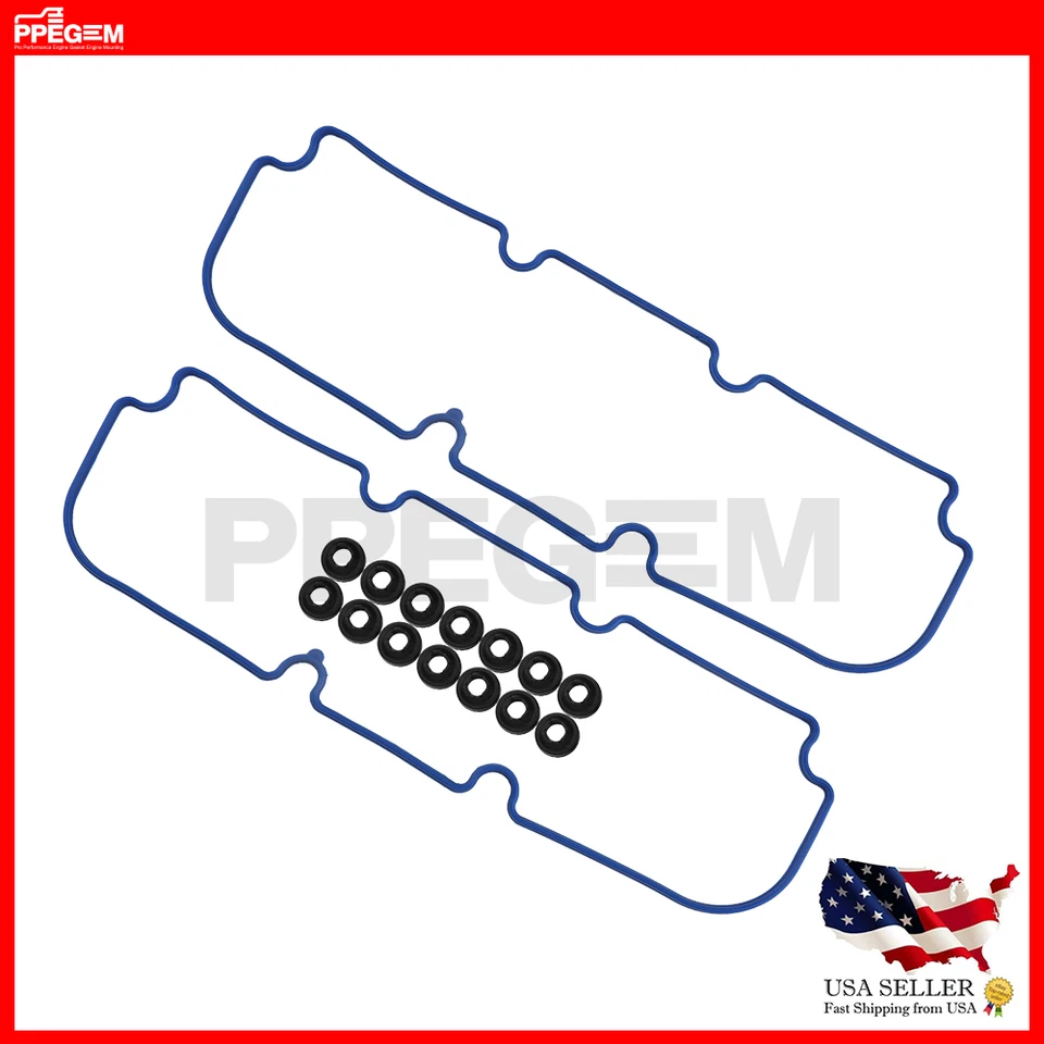 Fit 88-09 Buick Chevy Oldsmobile Pontiac 3.8L V6 OHV 12V Valve Cover Gasket - Изображение 1 из 4