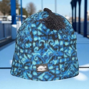 Turtle Fur Beanie Cap Hat Nordic Aztec Tassel Unisex Skull Ski Travel Holiday OS - Picture 1 of 9