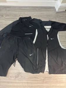 Nike Running Full Outfit, X3 Gillet, Bottoms, Top Great Condition Fast Dispatch - Picture 1 of 21