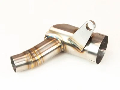 Tubo de enlace de cámara de escape de acero inoxidable Competition Werkes WKT393D-S Foto 1 de 2