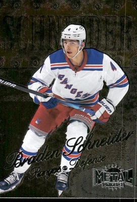 2022-23 SkyBox Metal Universe #R-18 Braden Schneider 1998-99 Retro - Image 1 of 2