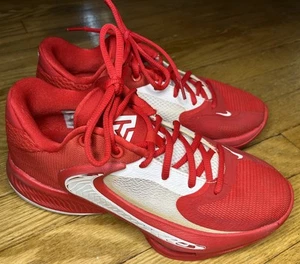 Nike Zoom Freak 4 TB Men's Size 6M/7.5W University Red/White DO9679-600 SNEAKER - Picture 1 of 17