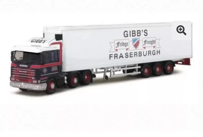 Corgi CC14802 Scania 113/143 Gibbs of Fraserburgh  Fridge Trailer  1/50   New - Image 1 of 2