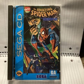 Amazing Spider-Man vs. The Kingpin  for Sega CD Complete In Box CIB Great Shape