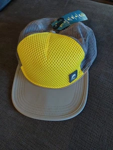 Sun Day Afternoons Snapback Hat Gray Yellow Meshback Ball Cap New - Picture 1 of 4