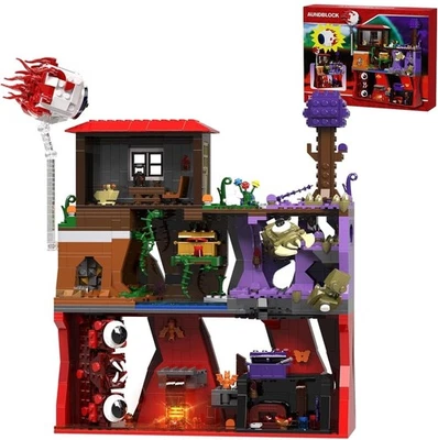 Eater of Worlds Building Blocks 3 LVLS & Lights 1177 PCS Sandbox Adventure  NEW - Image 1 of 4