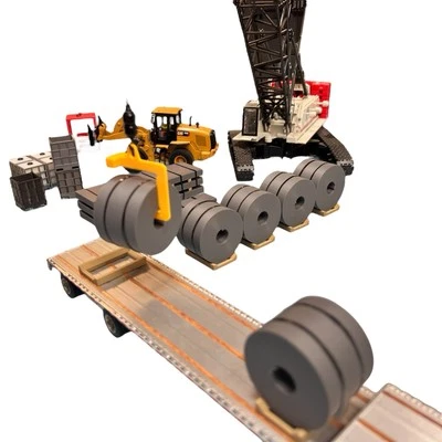 Kit de carga de bobina de acero con gancho de bobina de 40 toneladas Foto 1 de 4