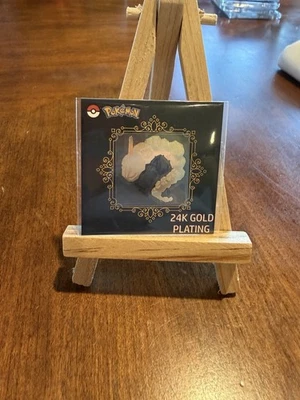 Onix 24k Gold Plated Sticker - Striking Candy Pokemon NM Korean - Image 1 of 2