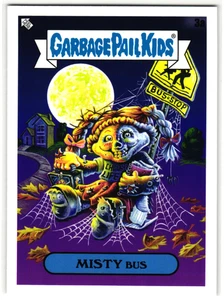 Misty Bus GPK 2020 Garbage Pail Kids Late To School Parody Sticker - Picture 1 of 2