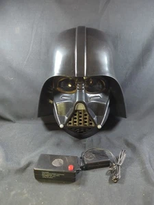 Darth Vader Star Wars Adult Face Mask Halloween Costume W Vader Voice Box Works - Picture 1 of 13
