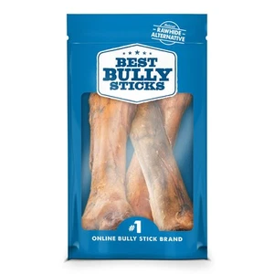 Jumbo Smoked Beef Shin Bones - 3 Count (Pack of 1) - Free-Range, All-Natural,... - Picture 1 of 9