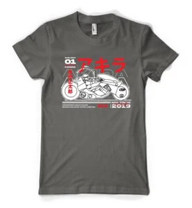 Japanese High Tec Motorcycle Akira Biker Personalised Unisex Adult T Shirt - Picture 1 of 20
