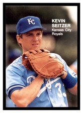 1988 Action Superstars (unlicensed) #38 KEVIN SEITZER Kansas City Royals ~E2Q
