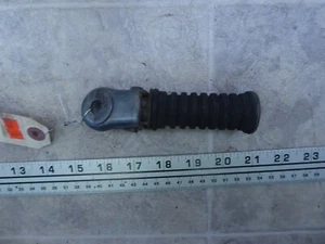 1972 Honda SL350 Enduro H238) rear foot peg with bracket #2 - Picture 1 of 12