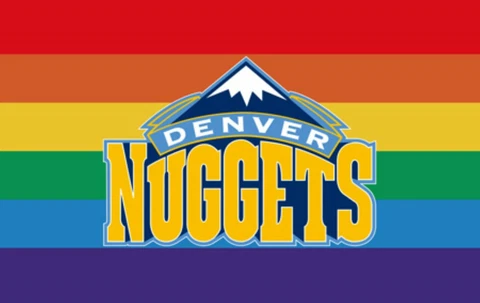 Denver Nuggets Pride Flag 3x5ft Banner Polyester basketball nuggets020 Cover