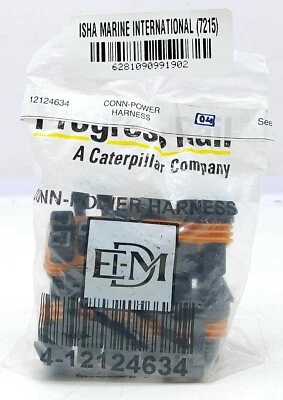 Caterpillar 12124634 Connecteur Puissance Harnais - Image 1 of 4