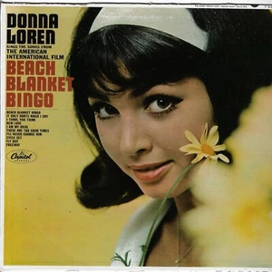 DONNA LOREN beach blanket bingo U.S. CAPITOL LP  T-2323_original 1965 MONO - Picture 1 of 4