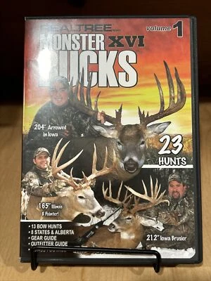 Realtree Monster Bucks Deer Hunting XVI Volume 1 (DVD - 2008) Foto 1 de 3