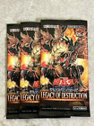 Yu-Gi-Oh Card Legacy Of Destruction Booster Pack Japanese -Sealed 3Pack