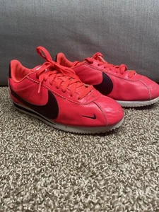 Nike Classic Cortez Premium Shoes Men's 10 Red Orbit Black White 807480-601 - Picture 1 of 8