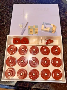 Vtg Sears Kenmore Sewing Machine Stitch Pattern Cams Discs w Complete Set of 30 - Picture 1 of 8