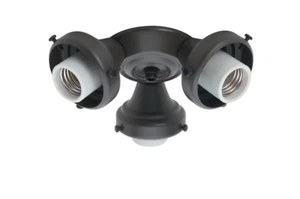 Hunter 7.5-in 3-Light New Bronze Fluorescent Ceiling Fan Light Kit - Picture 1 of 1
