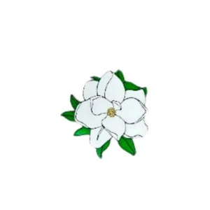 Baglets - Magnolie Anhänger - dekorative Charms für Tragetaschen - Bild 1 von 3
