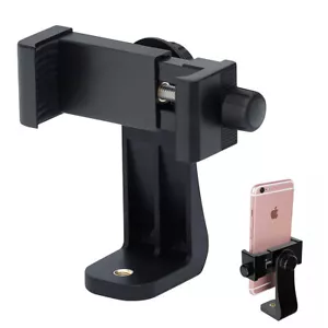 Universal Smartphone Tripod Adapter Cell Phone Holder Mount Adapter for iPhone - Picture 1 of 13