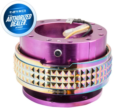 NUEVO ANILLO NEOCROMO CUERPO PÚRPURA LIBERACIÓN RÁPIDA NRG GEN 2.1 SRK-210PP-MC Foto 1 de 2