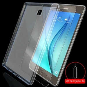 Easy Install Screen Protector+Soft TPU Case f Samsung Galaxy Tab A 8.0" SM-T350N - Picture 1 of 1