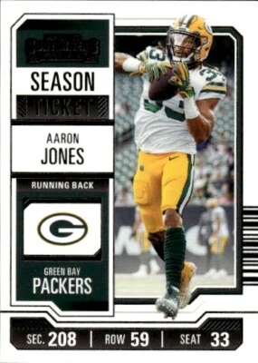 2023 Panini Contenders #36 Aaron Jones - Image 1 of 2