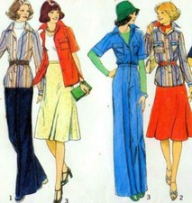 Mixed Lot Vintage Sewing Patterns