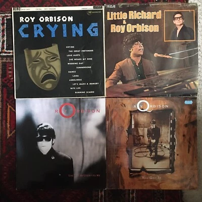 Roy Orbison - LPs x 3/12" 45s x 2  - Crying/& Little Richard/Best/You Got It +1 - Image 1 of 2