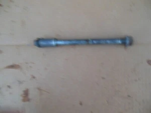1985 - 2013 Honda XR100 XR80 CRF100 CRF80 OEM Front Axle Collar / Spacer and Nut - Picture 1 of 3