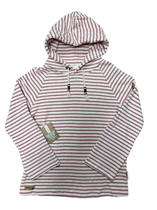NOORLYS HOODED HENJA Sweater Hoodie orange Striped NEW NEUWARE PORTOFREI !! - Bild 1 von 4