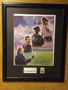 COACHES CORNER SIGNED AND NUMBERED PRINT BY ARTIST CARLO BENINATI - Picture 1 of 12