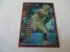 1996 Topps Finest Football Unpeeled Refractor Sean Dawkins Card #34