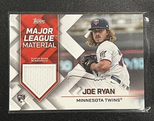 JOE RYAN 2022 Topps - Major League Material #MLM-JR Rookie RC Minnesota Twins - Picture 1 of 2