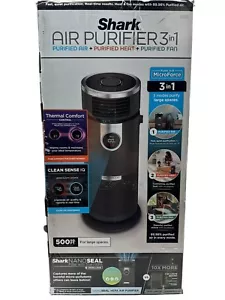 Shark 3-in-1 Tower Air Purifier Heater & Fan 500 Sq. Ft. HC452 (OB) - Picture 1 of 10