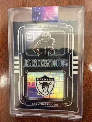 Logotipos legendarios Panini Donruss Davante Adams Raiders 2022/25 Foto 1 de 3
