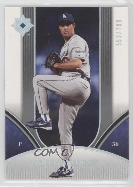 2006 Ultimate Collection /799 Greg Maddux #16 HOF - Image 1 of 2