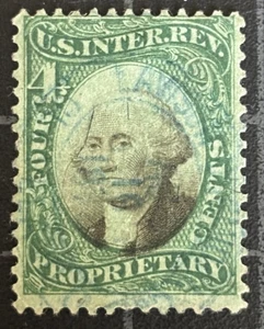 US Stamps - SC# RB4B - Used - Lite Cancel - SCV = $25.00 - Picture 1 of 2