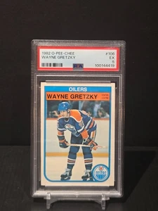 1982-83 O-Pee-Chee Wayne Gretzky #106 Edmonton Oilers PSA 5 EX HOF - Picture 1 of 3