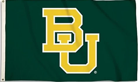 BSI NCAA College Baylor Bears 3 X 5 Foot Flag with Grommets Cover