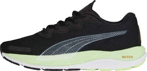 Puma Velocity Nitro 2 Womens Running Shoes Black Cushioned Sports Run Trainers - Picture 1 of 7