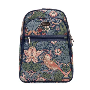 Signare Erdbeerdieb blau Design Rucksack Rucksack für Damen - Bild 1 von 5