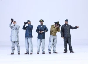 (Pre-Order) German U-boat Submarine Crews (05 figures) WWII 1:35 Pro Built Model - Picture 1 of 14