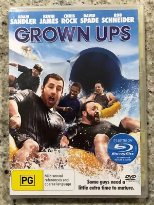 GROWN UPS - R4 DVD - 2007 - BRAND NEW & SEALED - Image 1 of 4