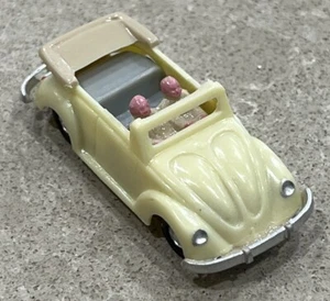 MICRO VOITURE COCCINELLE DÉCAPOTABLE EKO 1/87 MODÉLISME - Foto 1 di 6